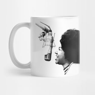 Young Aretha Franklin Mug